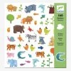160 Stickers Animaux DJECO Multicolore - Djeco
