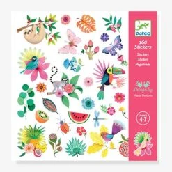 160 Stickers Paradise DJECO Rose - Djeco