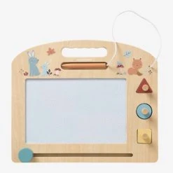 Ardoise Magique Amis De La Forêt En Bois FSC® écru - Vertbaudet -vertbaudet shop ardoise magique amis de la foret en bois fsc 2