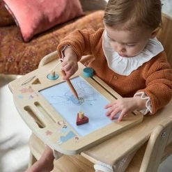 Ardoise Magique Amis De La Forêt En Bois FSC® écru - Vertbaudet