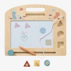 Ardoise Magique Amis De La Forêt En Bois FSC® écru - Vertbaudet -vertbaudet shop ardoise magique amis de la foret en bois fsc 3