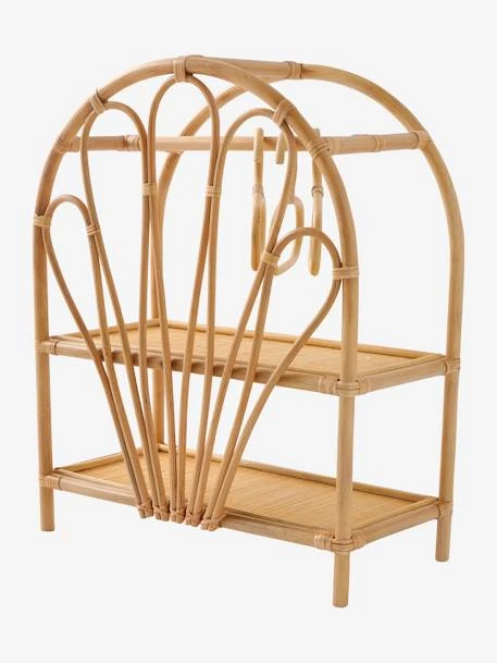 Armoire Poupon En Rotin Beige - Vertbaudet 3 Armoire Poupon En Rotin Beige - Vertbaudet – Image 3