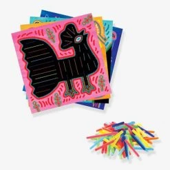 Art Kuna Et Fils Chenilles Tout Doux DJECO Vert - Djeco -vertbaudet shop art kuna et fils chenilles tout doux djeco 2