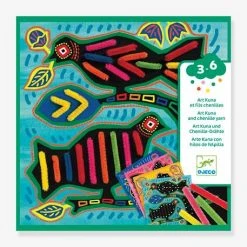 Art Kuna Et Fils Chenilles Tout Doux DJECO Vert - Djeco