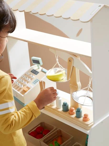 Balance à Poids En Bois FSC® Multicolore - Vertbaudet 4 Balance à Poids En Bois FSC® Multicolore - Vertbaudet – Image 4