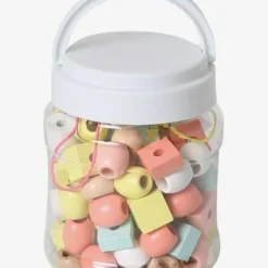 Baril De Grosses Perles En Bois FSC® Rose - Vertbaudet -vertbaudet shop baril de grosses perles en bois fsc 2