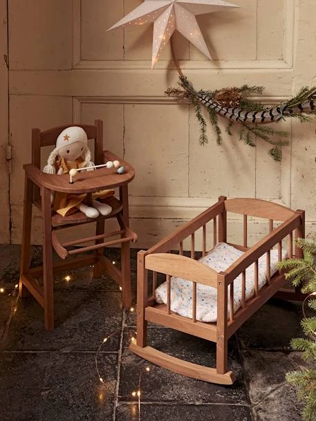 Berceau Vintage En Bois Beige - Vertbaudet 2 Berceau Vintage En Bois Beige - Vertbaudet – Image 2