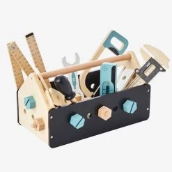 Boîte à Outils Du Bricoleur En Bois FSC® Noir - Vertbaudet