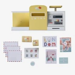 Bureau De Poste En Bois FSC® Blanc - Vertbaudet -vertbaudet shop bureau de poste en bois fsc 3