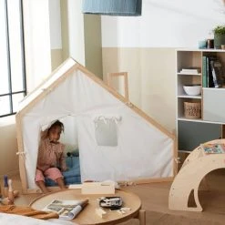 Cabane En Tissu Et Bois FSC® Multicolore - Vertbaudet -vertbaudet shop cabane en tissu et bois fsc 5