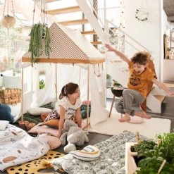 Cabane Maison En Tissu Multicolore - Vertbaudet -vertbaudet shop cabane maison en tissu 4