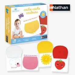 Cache-cache Couleurs NATHAN Blanc - Nathan