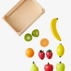 Cagette De Fruits En Bois FSC® Pour Dinette Multicolore - Vertbaudet -vertbaudet shop cagette de fruits en bois fsc pour dinette 2