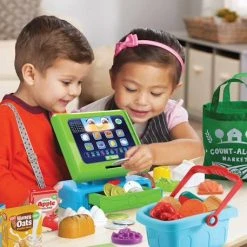 Caisse Enregistreuse Interactive Maxi Shopping - VTECH Multicolore - Toutes Les Marques -vertbaudet shop caisse enregistreuse interactive maxi shopping vtech 2