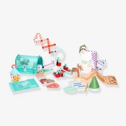 Calendrier De L'Avent 2022 - Mission Glagla 8/12 Ans - PANDACRAFT Vert - Pandacraft -vertbaudet shop calendrier de lavent 2022 mission glagla 812 ans pandacraft 2