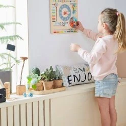 Calendrier En Bois FSC® Multicolore - Vertbaudet -vertbaudet shop calendrier en bois fsc 4