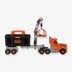 Camion De Bricolage Black+Decker SMOBY Orange/noir/gris - Smoby -vertbaudet shop camion de bricolage blackdecker smoby 2