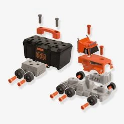 Camion De Bricolage Black+Decker SMOBY Orange/noir/gris - Smoby -vertbaudet shop camion de bricolage blackdecker smoby 4