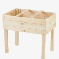 Carré Potager En Bois Beige - Vertbaudet -vertbaudet shop carre potager en bois 2