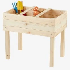 Carré Potager En Bois Beige - Vertbaudet