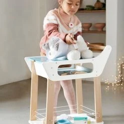 Chariot De Vétérinaire En Bois FSC® Blanc - Vertbaudet