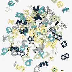 Chiffres Et Lettres Minuscules Magnétiques En Bois FSC® Multicolore - Vertbaudet