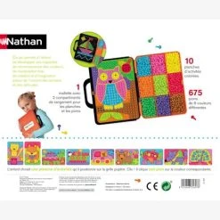 Clic Educ Mosaïques NATHAN Blanc - Nathan -vertbaudet shop clic educ mosaiques nathan 3