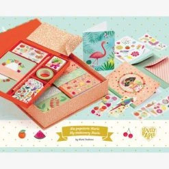 Coffret Papeterie Marie DJECO Orange - Djeco