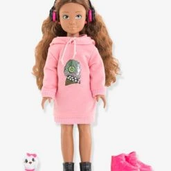 Coffret Poupée Mannequin Melody Music & Mode - COROLLE Rose - Corolle -vertbaudet shop coffret poupee mannequin melody music mode corolle 3