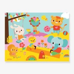 Collage Pour Les Tout Petits Ma Journée DJECO Bleu - Djeco -vertbaudet shop collage pour les tout petits ma journee djeco 4