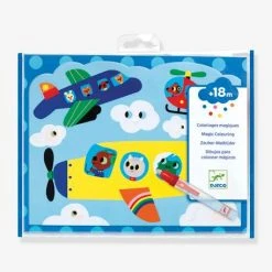 Coloriage à L'eau Caché Dans Le Ciel DJECO Bleu - Djeco