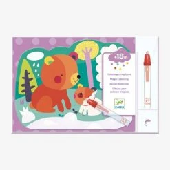 Coloriage Magique - Caché Dans Les Bois DJECO Mutlicolore - Djeco