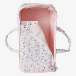 Couffin Poupon En Gaze De Coton Rose - Vertbaudet -vertbaudet shop couffin poupon en gaze de coton 2