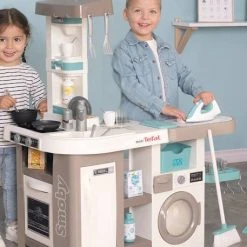 Cuisine Tefal Clean - SMOBY Blanc - Smoby 11 Cuisine Tefal Clean - SMOBY Blanc - Smoby -vertbaudet shop cuisine tefal clean smoby 5