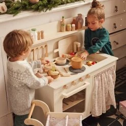 Cuisinette équipée Avec Rideau - En Bois FSC® Multicolore - Vertbaudet -vertbaudet shop cuisinette equipee avec rideau en bois fsc 3