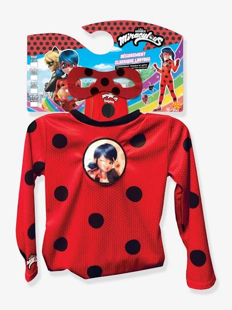 Déguisement Tikki Ladybug + Gants - Miraculous - 5/6 Ans - RUBIE'S Rouge - Rubie's 2 Déguisement Tikki Ladybug + Gants - Miraculous - 5/6 Ans - RUBIE'S Rouge - Rubie's – Image 2