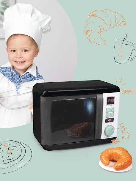 Four à Micro-ondes électronique - TEFAL Noir - Smoby 3 Four à Micro-ondes électronique - TEFAL Noir - Smoby – Image 3