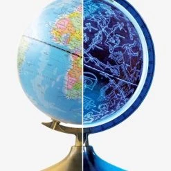 Globe Jour & Nuit BUKI Bleu - Buki 9 Globe Jour & Nuit BUKI Bleu - Buki -vertbaudet shop globe jour nuit buki 3