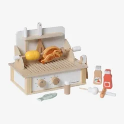 Grill Barbecue à Poser En Bois FSC® Beige - Vertbaudet -vertbaudet shop grill barbecue a poser en bois fsc 4