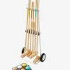 Jeu De Croquet Enfant En Bois FSC® Multicolore - Vertbaudet