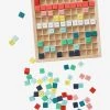 Jeu Des Tables De Multiplication En Bois FSC® Multicolore - Vertbaudet
