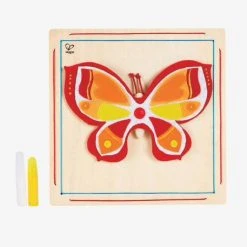 Kit Cadre Feutrine Papillon Multicolore - Hape