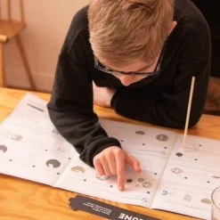 Kit Collector La Lune - 8/12 Ans PANDACRAFT Bleu - Pandacraft -vertbaudet shop kit collector la lune 812 ans pandacraft 2