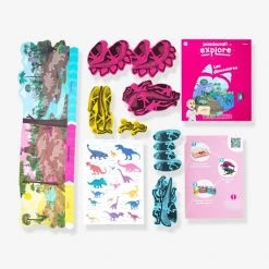 Kit Collector Les Dinosaures 3/7 Ans PANDACRAFT Bleu - Pandacraft -vertbaudet shop kit collector les dinosaures 37 ans pandacraft 5