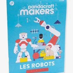 Kit Collector Les Robots 8/12 Ans PANDACRAFT Bleu - Pandacraft -vertbaudet shop kit collector les robots 812 ans pandacraft 5