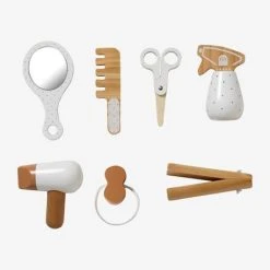 Kit Du Coiffeur En Bois FSC® Multicolore - Vertbaudet -vertbaudet shop kit du coiffeur en bois fsc 1