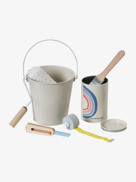 Kit Du Peintre En Bois FSC® Bleu - Vertbaudet 1 Kit Du Peintre En Bois FSC® Bleu - Vertbaudet