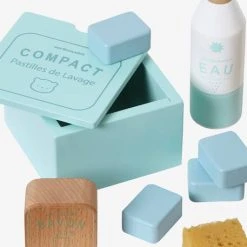 Kit Produits Ménagers En Bois FSC® Blanc - Vertbaudet -vertbaudet shop kit produits menagers en bois fsc 3