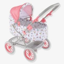 Landeau COROLLE Pour Poupon 36/42/52 Cm Rose Fleuri - Corolle -vertbaudet shop landeau corolle pour poupon 364252 cm 2