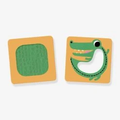 Les Animaux à Toucher NATHAN Blanc - Nathan -vertbaudet shop les animaux a toucher nathan 4